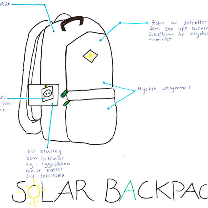 Solar-backpack